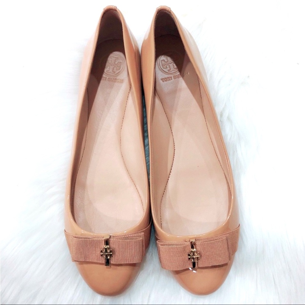 Size 9 Tory Burch Trudy Leather Ballet Flat